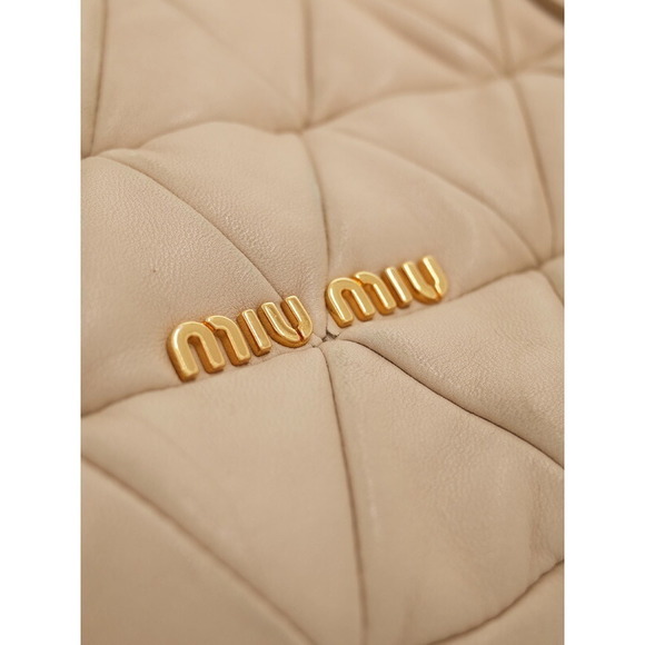 Miu Miu 2way Handbag Beige - Picture 8 of 9